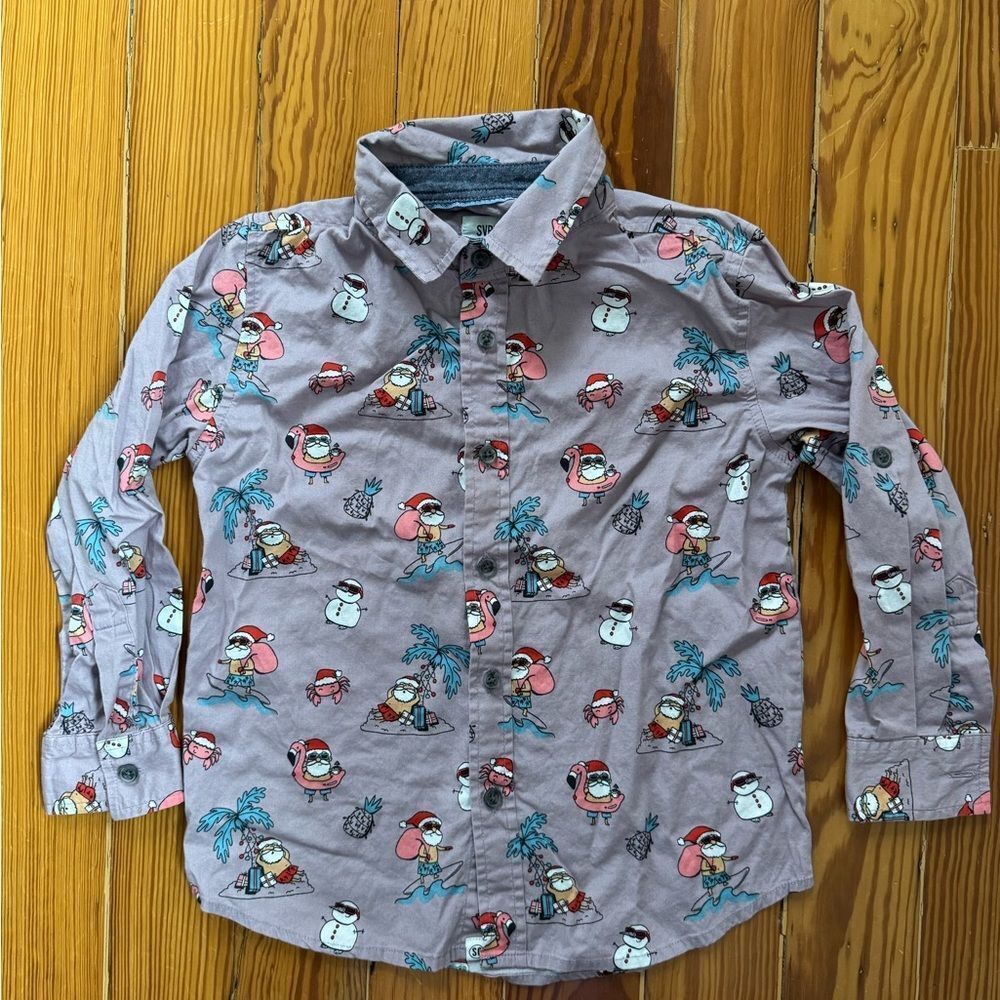 SVRN Code Whimsical Holiday Shirt